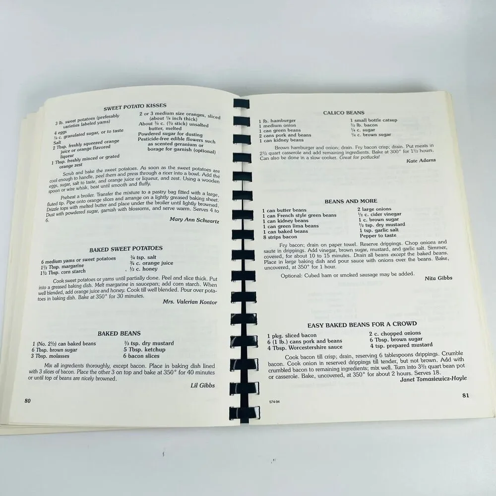 75th Anniversary Spiral Cookbook St Stanislaus Omaha NE 1919 1994 VTG Recipes